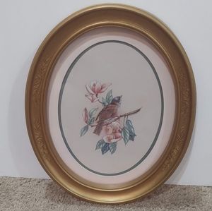 Vintage Homco Bird Picture